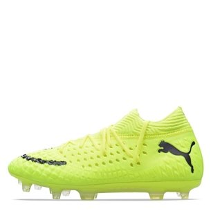 green puma football boots