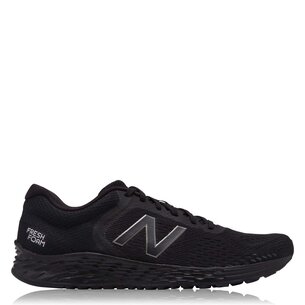 black nb trainers