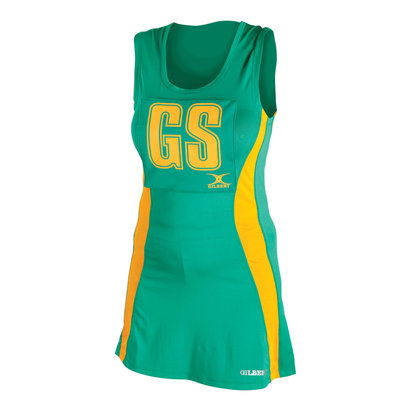 gilbert eclipse ii netball dress