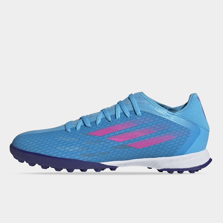 adidas X Speedportal.3 Astro Turf Football Boots Blue/Pink, £57.00