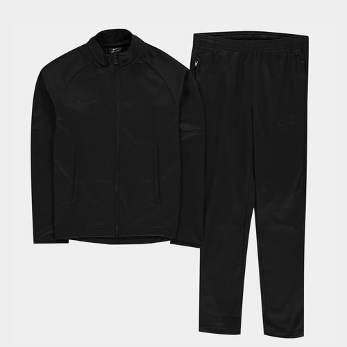 black nike tracksuit junior