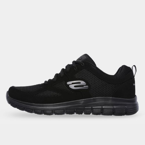 Skechers Flex Burns Agoura Mens Trainers Black, £45.00