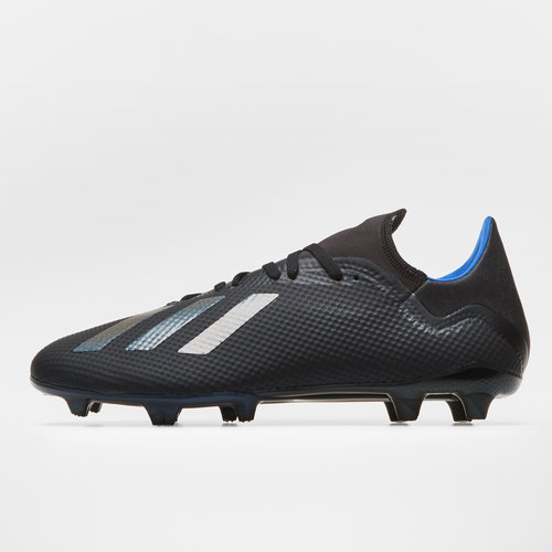 adidas men's x 18.3 fg soccer cleats black