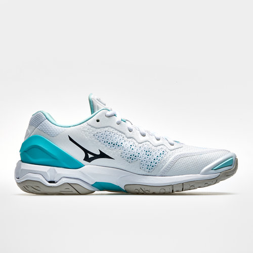 mizuno wave stealth v netball trainers